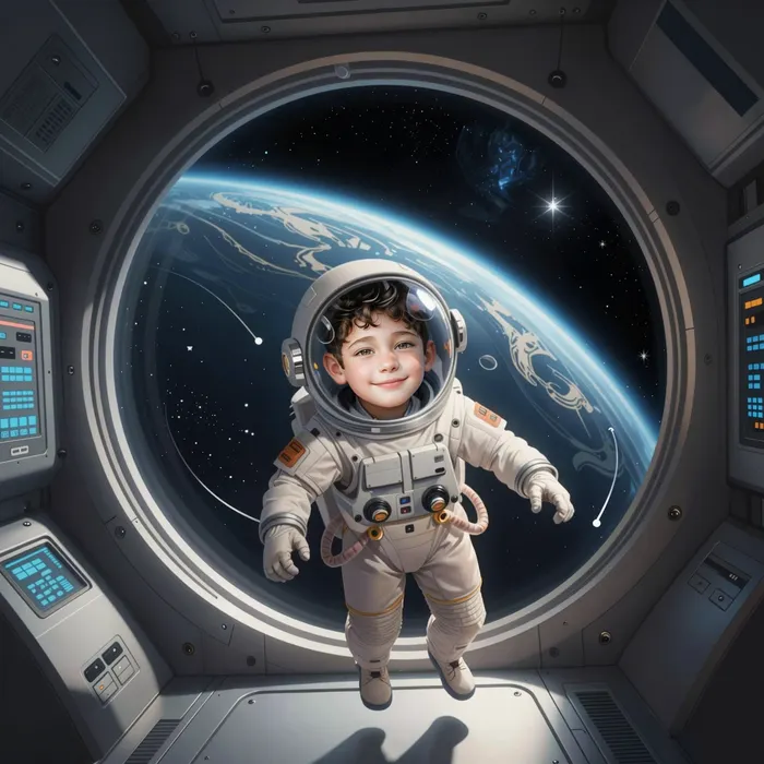Illustration from the children's book When I grow up